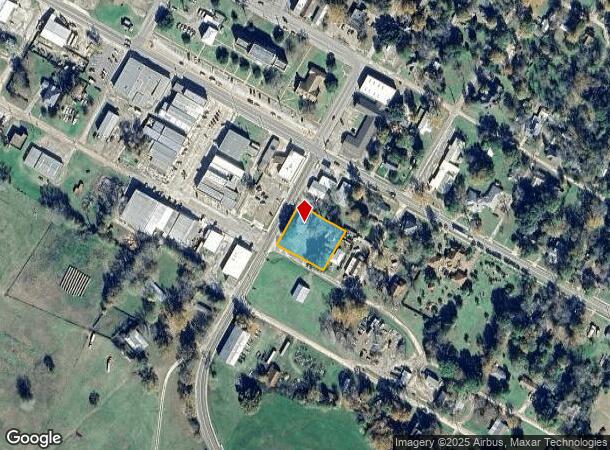  133 S Devine Ave, Groveton, TX Parcel Map