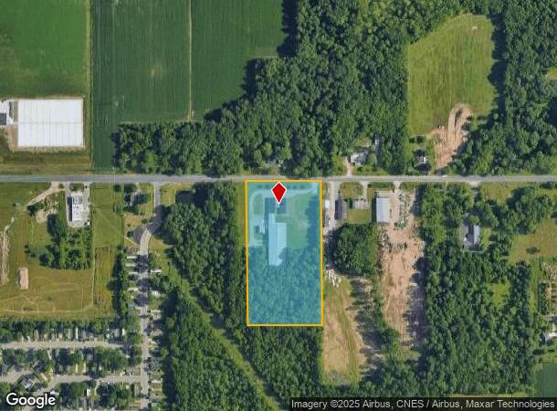 6950 E N Ave, Kalamazoo, MI Parcel Map