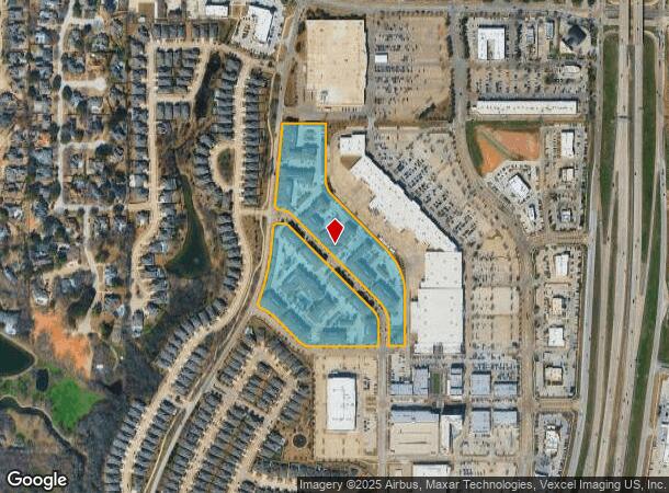 2800 Brazos Blvd, Euless, TX Parcel Map