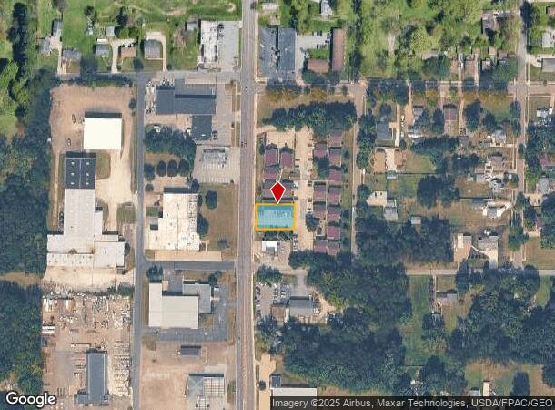  1901 S Arlington St, Akron, OH Parcel Map