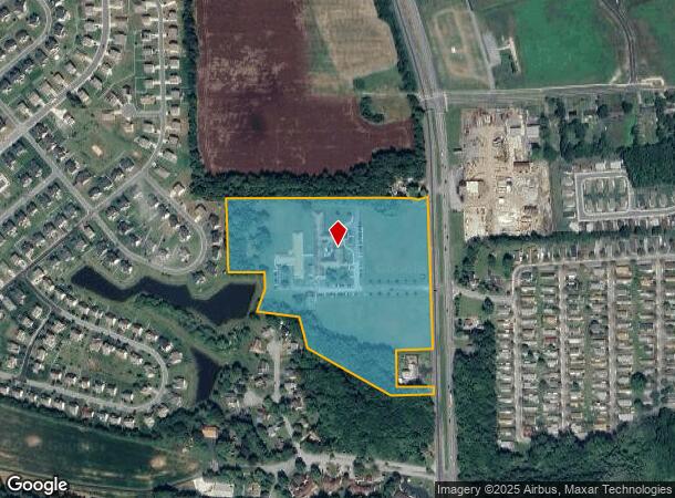 3034 S Dupont Blvd, Smyrna, DE Parcel Map