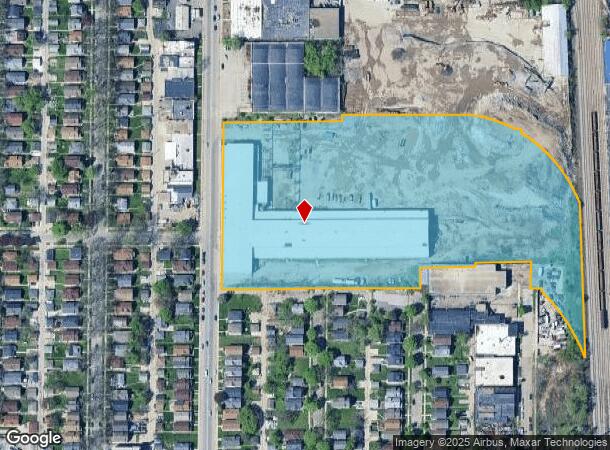  3282 N 35Th St, Milwaukee, WI Parcel Map