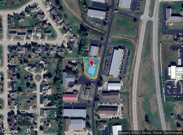  4660 Progress Dr, Columbus, IN Parcel Map