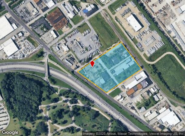 5800 N Broadway, Saint Louis, MO Parcel Map