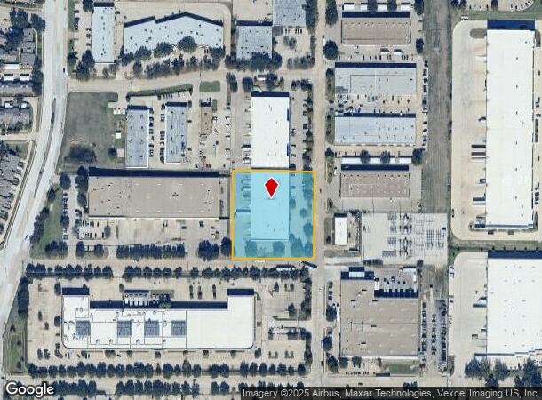 2515 Tarpley Rd, Carrollton, TX Parcel Map