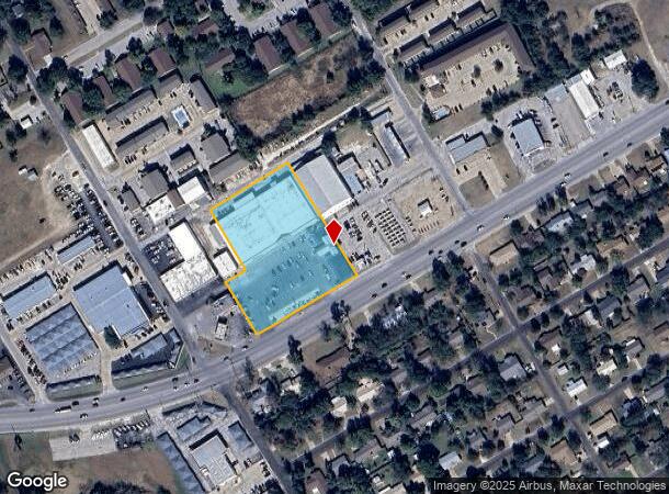 1491 W South Loop, Stephenville, TX Parcel Map