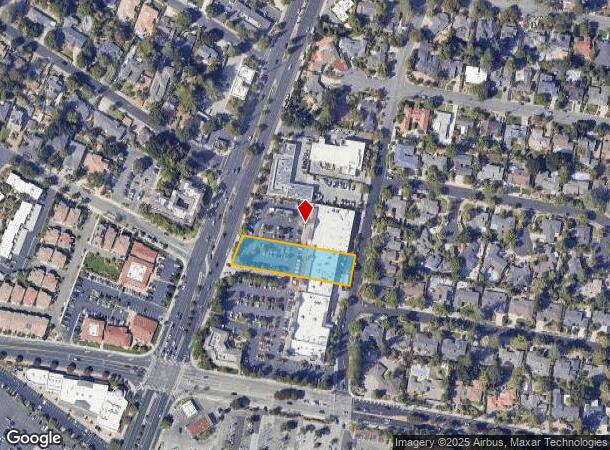  15944 Los Gatos Blvd, Los Gatos, CA Parcel Map