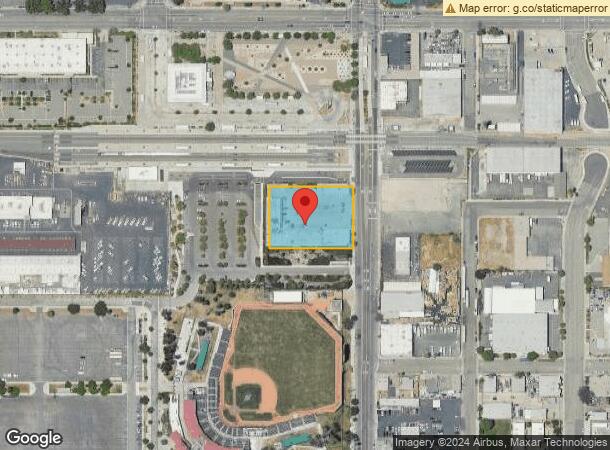  168 S E St, San Bernardino, CA Parcel Map