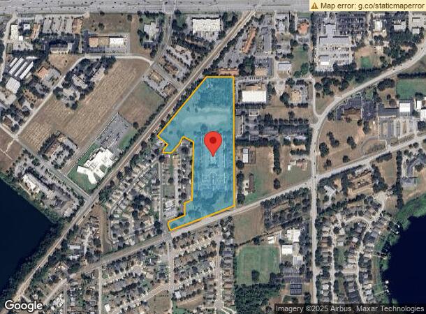  1821 Dora Ave, Tavares, FL Parcel Map