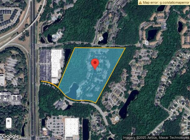  7635 Timberlin Park Blvd, Jacksonville, FL Parcel Map