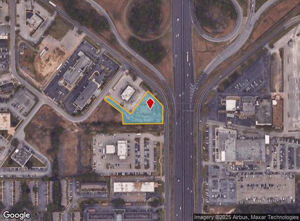  836 W I65 Service Rd S, Mobile, AL Parcel Map