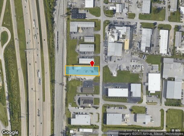  3307 Industrial Pky, Jeffersonville, IN Parcel Map