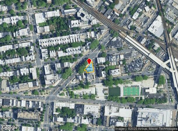  10 Sackman St, Brooklyn, NY Parcel Map