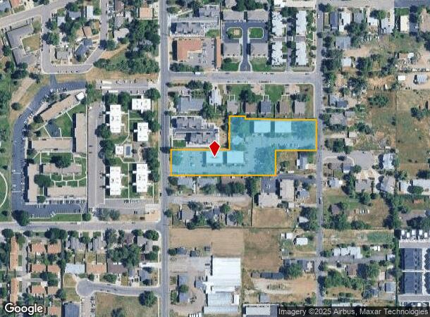  5340 Carr St, Arvada, CO Parcel Map