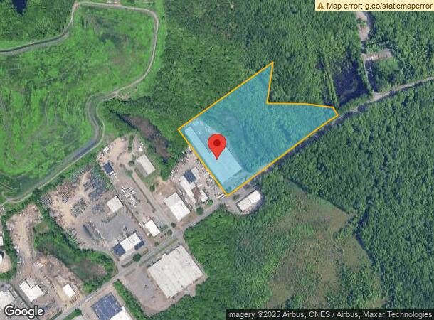  654 New Ludlow Rd, South Hadley, MA Parcel Map