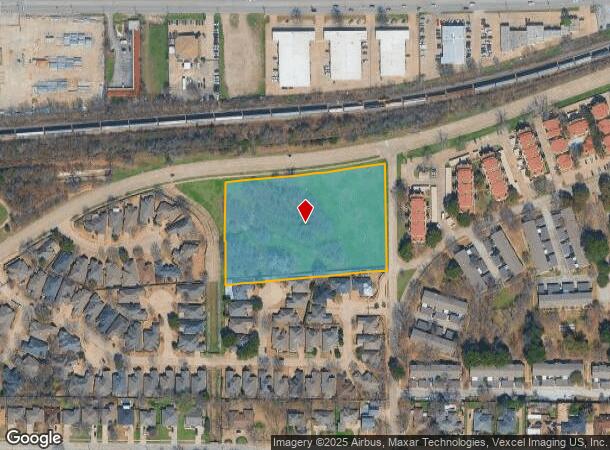 1900 W Abram St, Arlington, TX Parcel Map