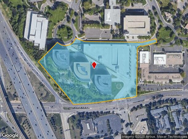  8505 E Orchard Rd, Greenwood Village, CO Parcel Map