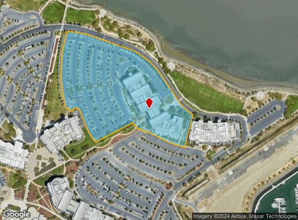  1400 Seaport Blvd, Redwood City, CA Parcel Map