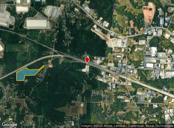  8068 Houghton Rd, Colfax, NC Parcel Map