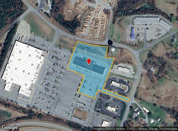  105 Clarion Rd, Altavista, VA Parcel Map