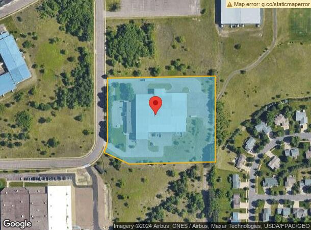  1245 Continental Dr, Eau Claire, WI Parcel Map