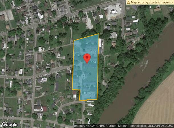  100 Oxford Ln, Newcomerstown, OH Parcel Map