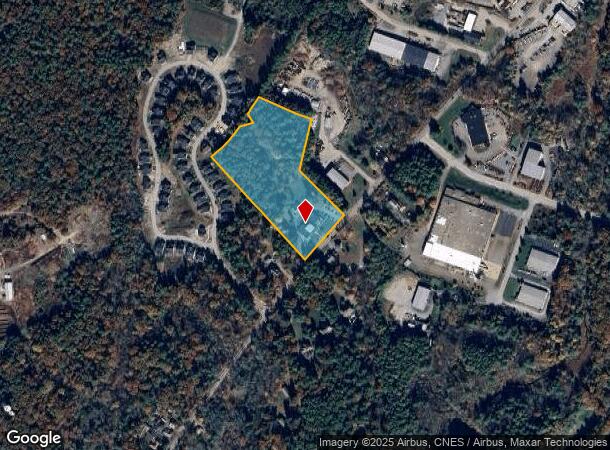 655 Dedham St, Wrentham, MA Parcel Map