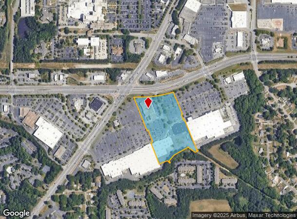  1757 E West Connector, Austell, GA Parcel Map