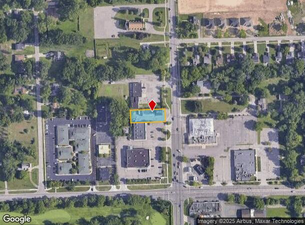  23207 Lahser Rd, Southfield, MI Parcel Map