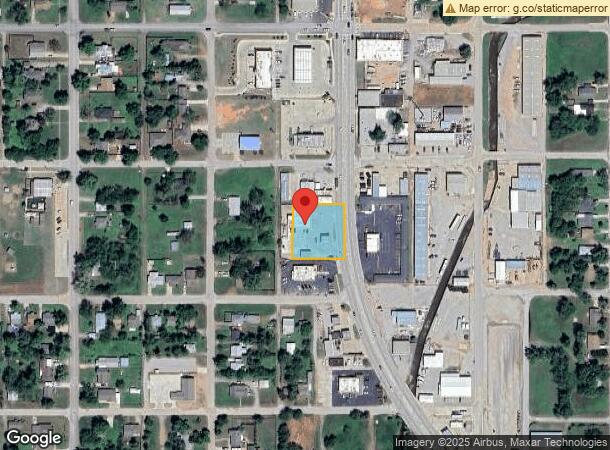  1326 S 4Th St, Chickasha, OK Parcel Map