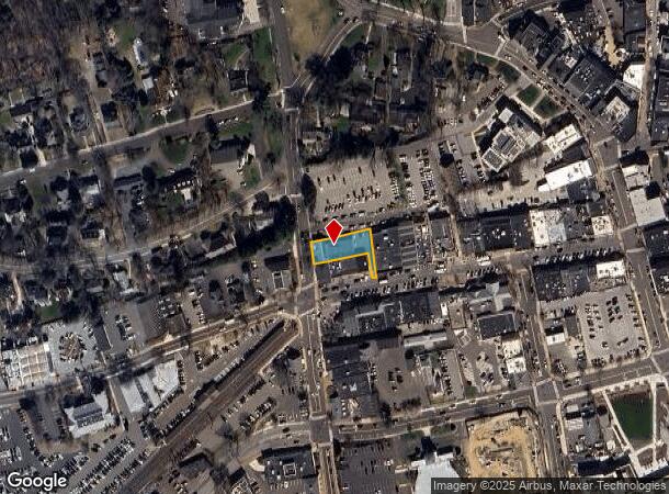  72 Park St, New Canaan, CT Parcel Map