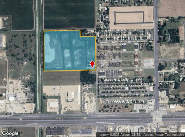  26784 N Canal St, La Feria, TX Parcel Map