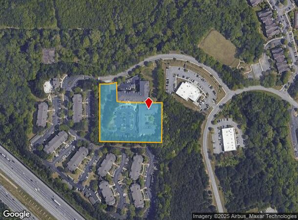 201 Evergreen Ter, Stockbridge, GA Parcel Map