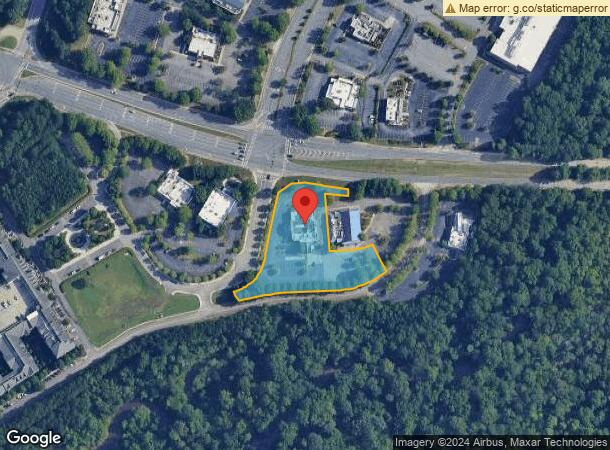  2355 Mansell Rd, Alpharetta, GA Parcel Map