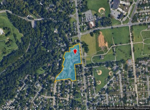  1825 Center St, Bethlehem, PA Parcel Map