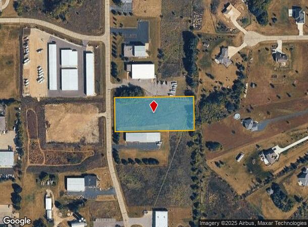 W355s8954 Godfrey Ln, Eagle, WI Parcel Map