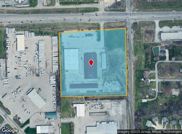 2525 W Coliseum Blvd, Fort Wayne, IN Parcel Map