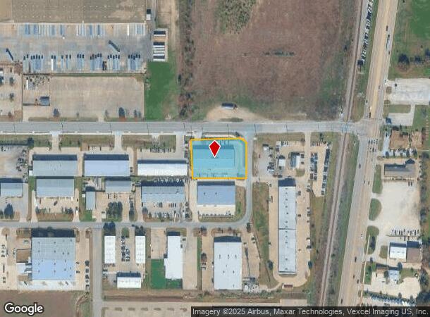 5940 Kroger Dr, Fort Worth, TX Parcel Map