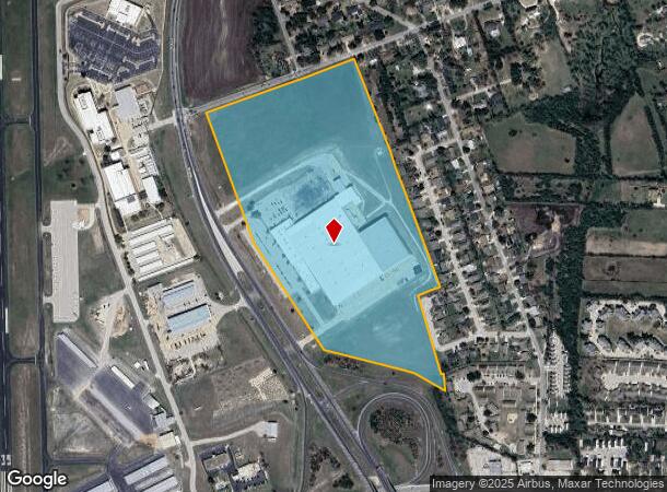 1103 Carlos G Parker Blvd Nw, Taylor, TX Parcel Map