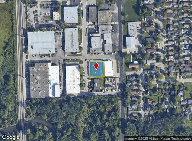  2600 23Rd St, Broadview, IL Parcel Map