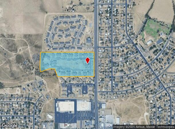 2701 N Grand St, Amarillo, TX Parcel Map