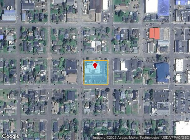 1510 3Rd St, Tillamook, OR Parcel Map