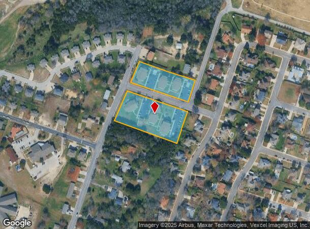 1102 Golf Course Rd, Copperas Cove, TX Parcel Map