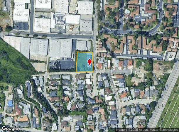  3801 Lenawee Ave, Culver City, CA Parcel Map