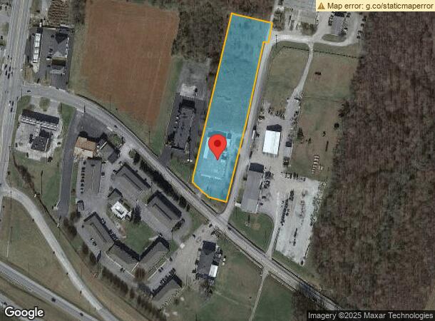  852 Interstate Dr, Manchester, TN Parcel Map