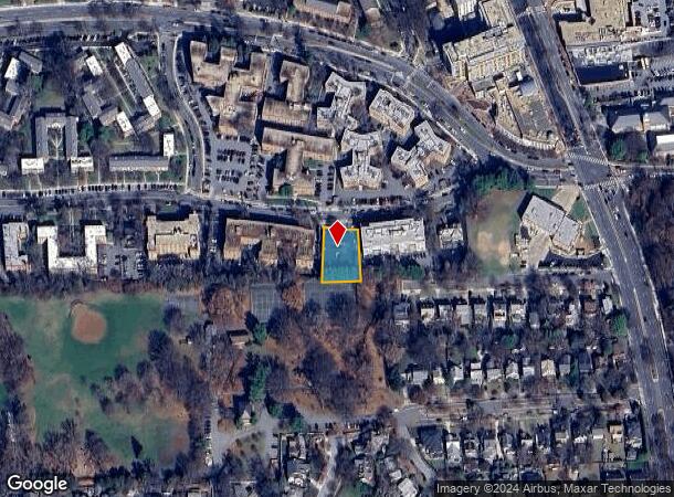  4740 Chevy Chase Dr, Chevy Chase, MD Parcel Map