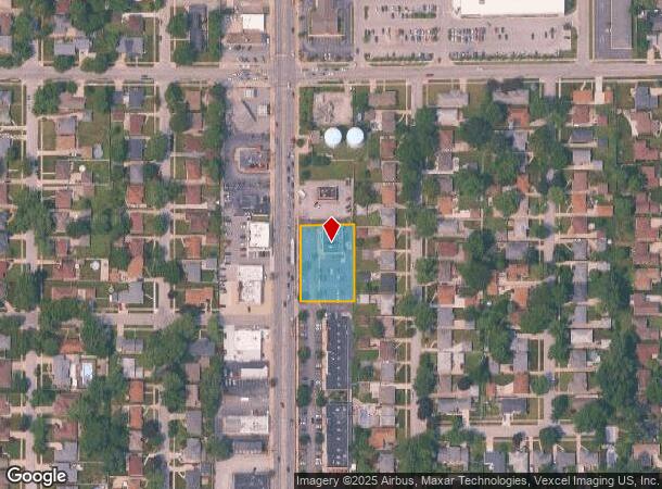 8131 Calumet Ave, Munster, IN Parcel Map