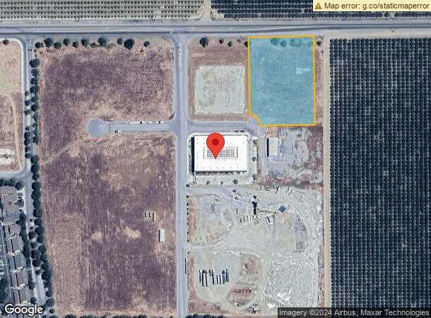  1951 Mercantile Ln, Coalinga, CA Parcel Map