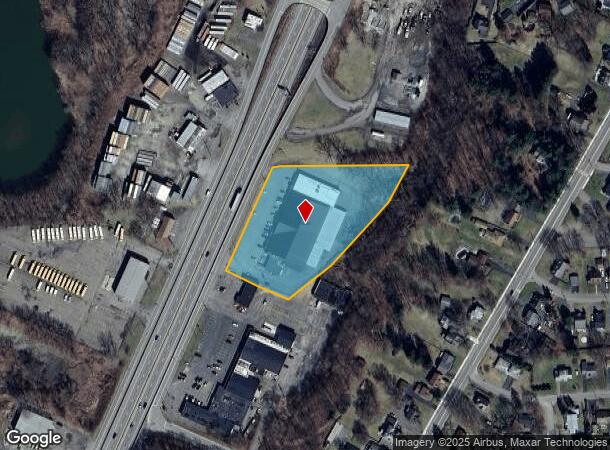 136 E Service Hwy, Binghamton, NY Parcel Map