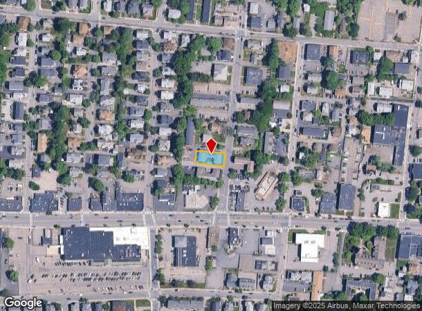 18 Bacon St, Waltham, MA Parcel Map